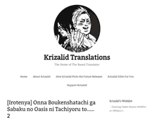 Tablet Screenshot of krizalidtranslations.com